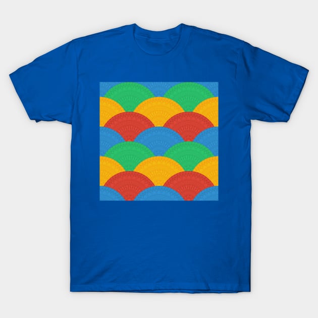 Fan Greek patterns, Meander T-Shirt by kavalenkava